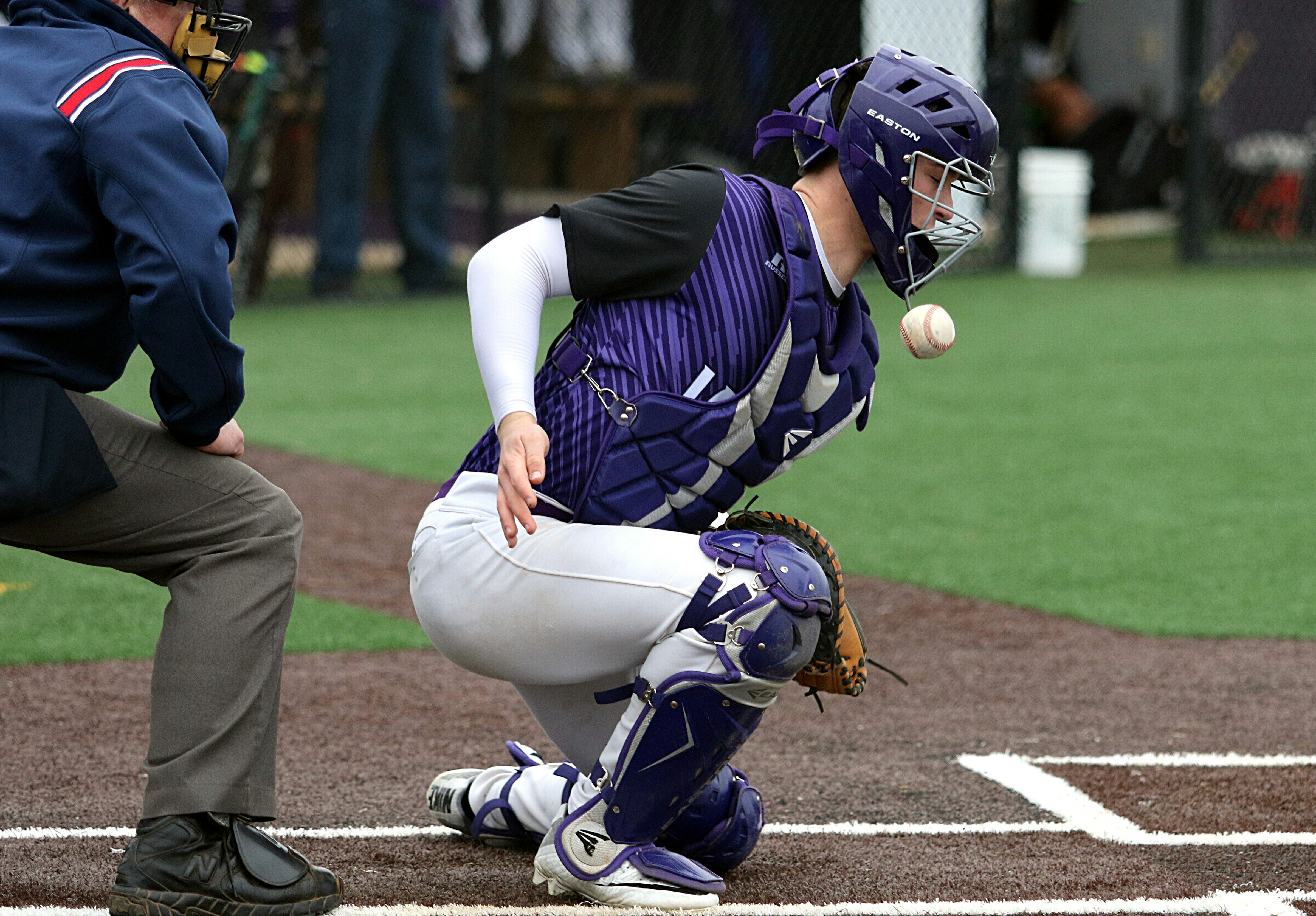 Softball catcher
